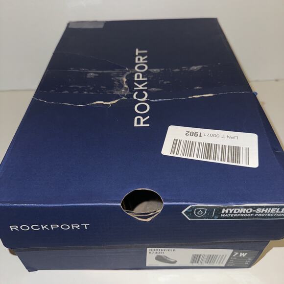 Man\'s Oxfords Rockport Main Route Northfield Waterproof 7 Wide K70011 Shoes Lace